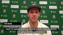 Paine unhappy with umpire decisions after Australia defeat