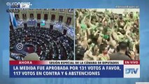 El Senado argentino afronta la votación definitiva sobre la ley del aborto