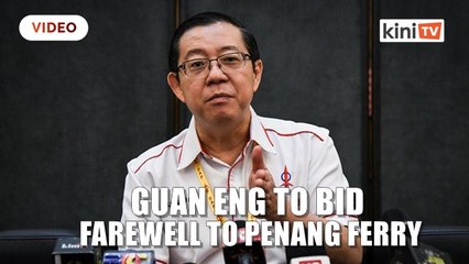 Video herunterladen: Guan Eng_ We shall say our final goodbye to the iconic Penang ferries on Thursday