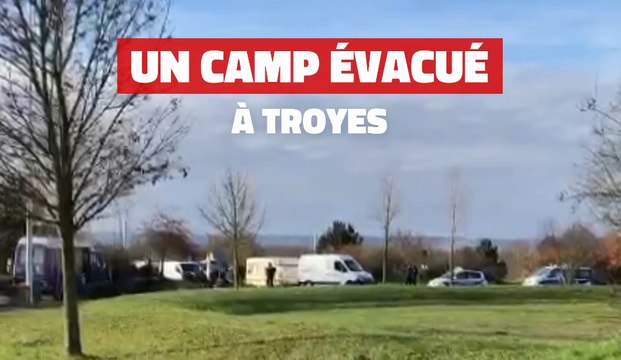 Un camp des gens du voyage évacué à Troyes