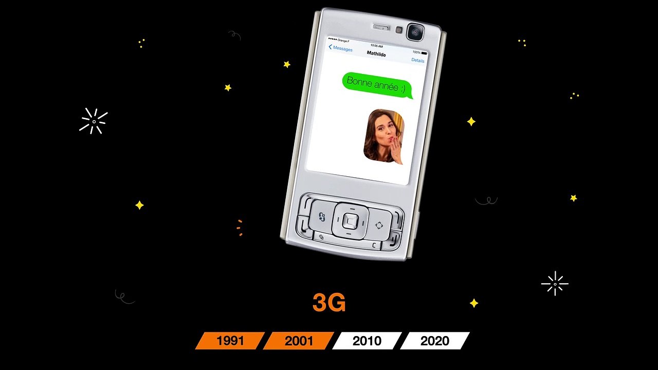 Bonne Année 2021 - Orange
