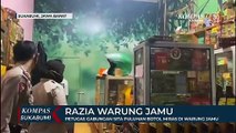 Petugas Gabungan Sita Puluhan Botol Miras Di Warung Jamu