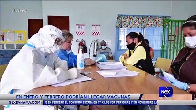 En enero y febrero podrían llegar vacunas - Nex Noticias