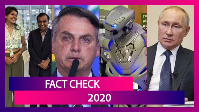 Fact Check 2020: Mukesh Ambani Suffering From Cancer, Vladimir Putin Released 800 Lions On Russian Streets, 7 Fake News That Went Viral This Year