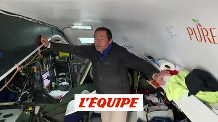 Le «tuyau» d'Attanasio pour se réchauffer - Voile - Vendée Globe