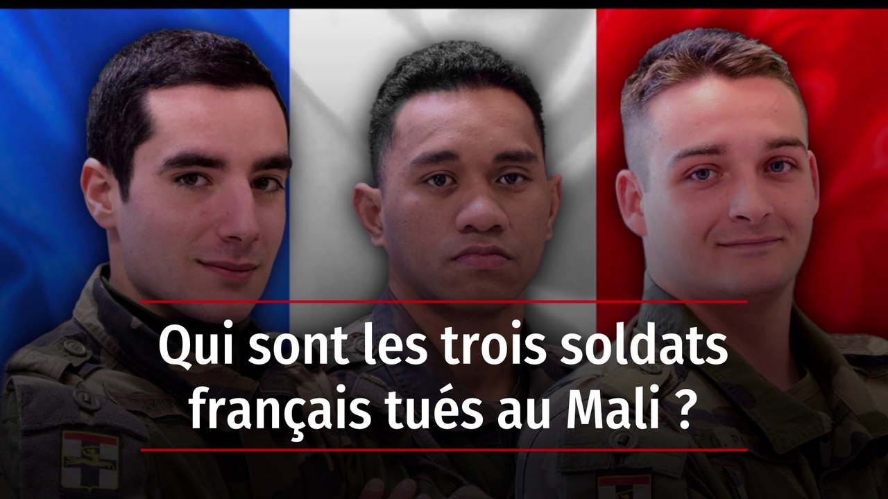 Qui sont les trois soldats français tués au Mali ?
