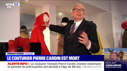 Le couturier français Pierre Cardin est mort
