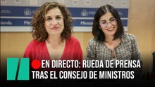 EN DIRECTO: Rueda de prensa tras el Consejo de Ministros