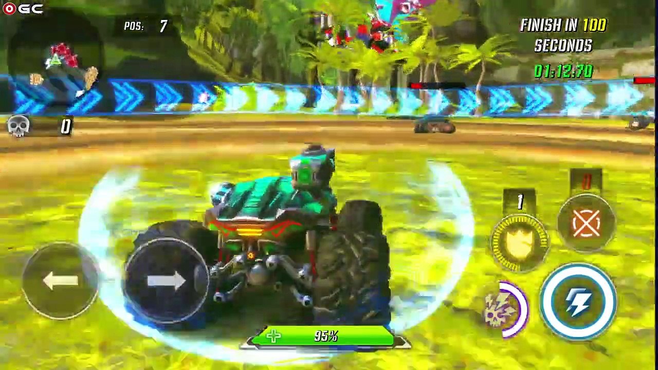 RACE Rocket Arena Car Extreme - 3D Speed Monster Car Driver game - Android GamePlay