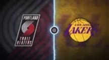 Trail Blazers produce strong finish to beat Lakers
