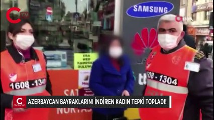 "Mahallemde başka bayrak istemiyorum" dedi, yaptığıyla hayrete düşürdü
