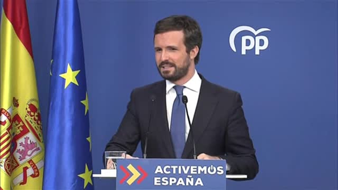 Casado: "Ha sido un año "horribilis" y, además, en España ha coincidido con el peor Gobierno de nuestra historia democrática"