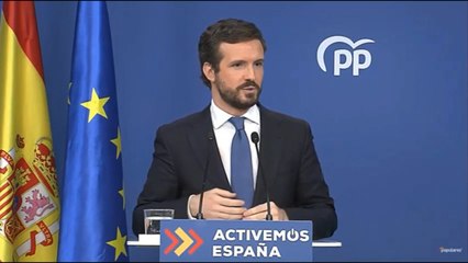 Casado rechaza la evaluación del Gobierno por expertos