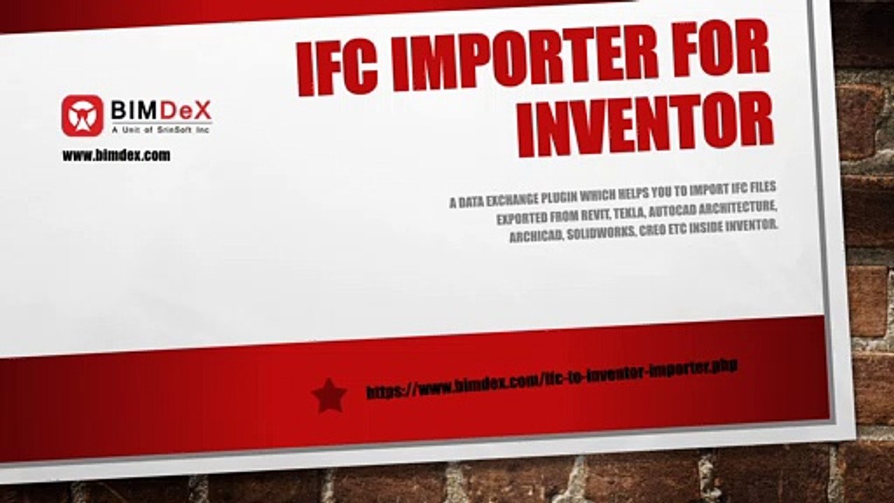 IFC Importer for Inventor
