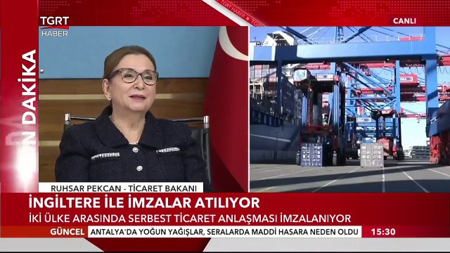 Türkiye ile Birleşik Krallık Arasında Serbest Ticaret Anlaşması İmzalandı