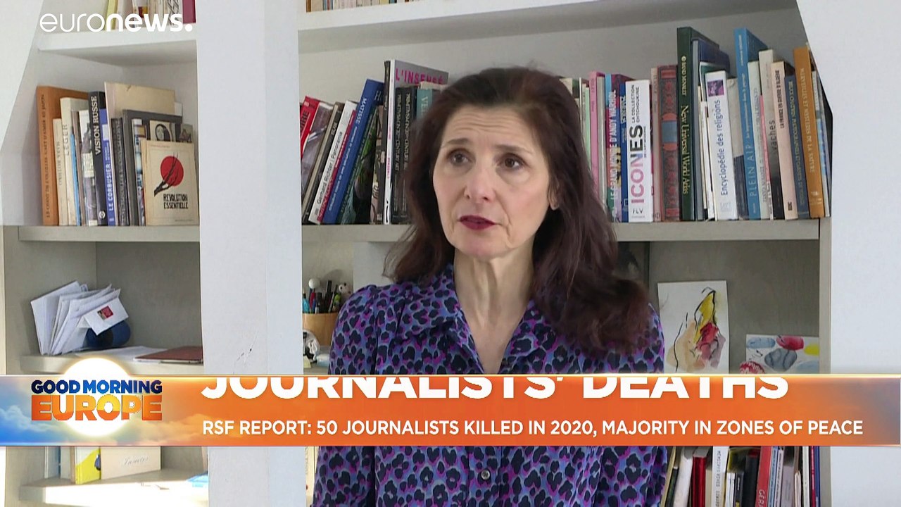 Belarus was Europe's most dangerous country for journalists in 2020, data shows