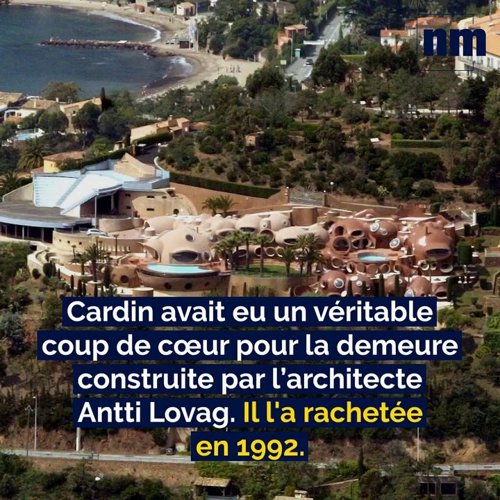 Mort de Pierre Cardin: visite guidée dans sa résidence d'été du Palais Bulles à Théoule-sur-Mer