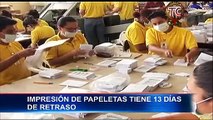 VIDEO | Papeletas electorales con retraso de impresión en el IGM