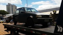 Veículo Uno que havia sido furtado é localizado pela PM no Bairro Alto Alegre