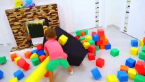 Vlad and Nikita Play with toys - Hide and seek with Mom Compilation video for kids