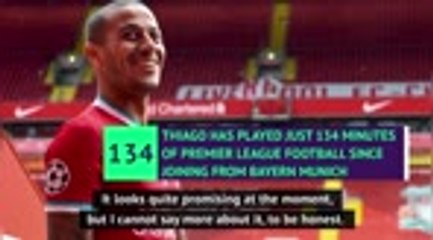 Klopp optimistic about Thiago’s ‘promising’ recovery