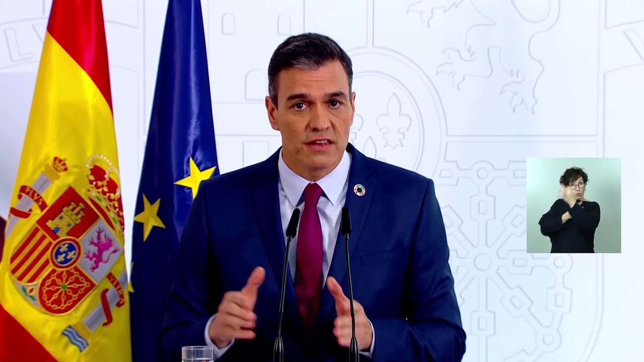 Sánchez rinde cuentas sobre su Gobierno y en clave de actualidad