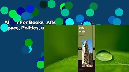 About For Books  After the New Order: Space, Politics, and Jakarta  Review