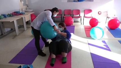 Ebe Elife Saraç bir ayda 17 kilo verdi