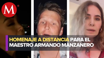 ¡El mejor homenaje! Cantan 'Esta tarde vi llover' para despedir a Armando Manzanero