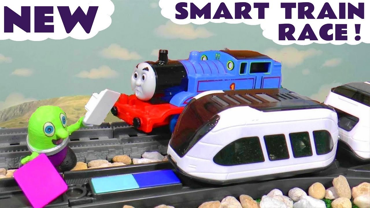 New Intelino Smart Train Toy with Thomas and Friends and the Funny Funlings in this Family Friendly Full Episode English Toy Trains Story for Kids from Kid Friendly Family Channel Toy Trains 4U