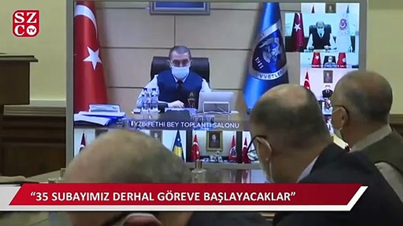 Bakan Akar’dan Ortak Merkez açıklaması: Bir general, 35 subayımız derhal göreve başlayacak