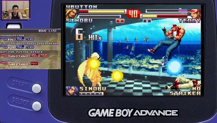 (GBA) The King of Fighters EX2 - Howling Blood - 09 - Sinobu (Mad) - Getting Master Orochi Rank