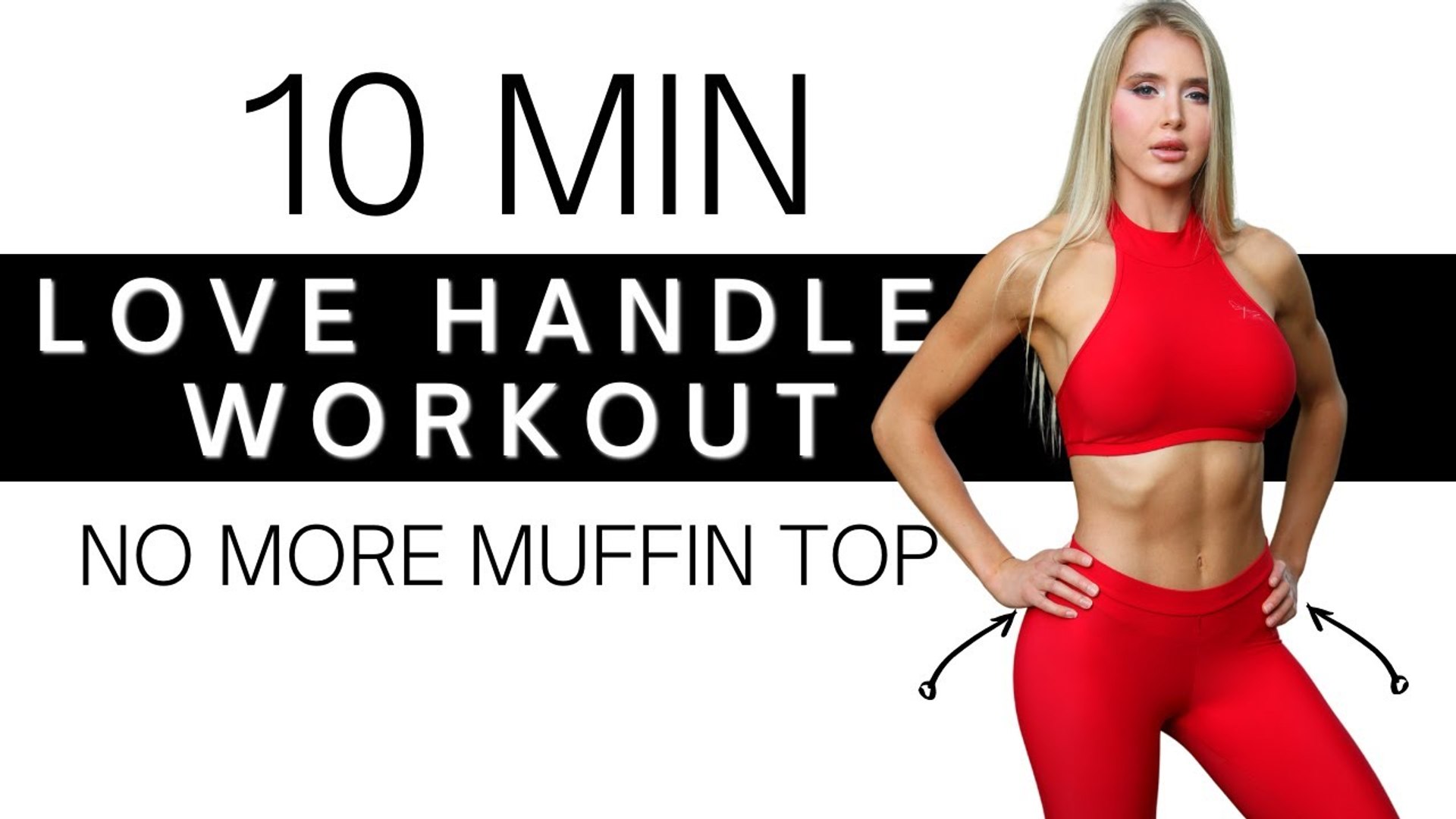 10 Minute Love Handles Oblique Workout Burn Away Fat