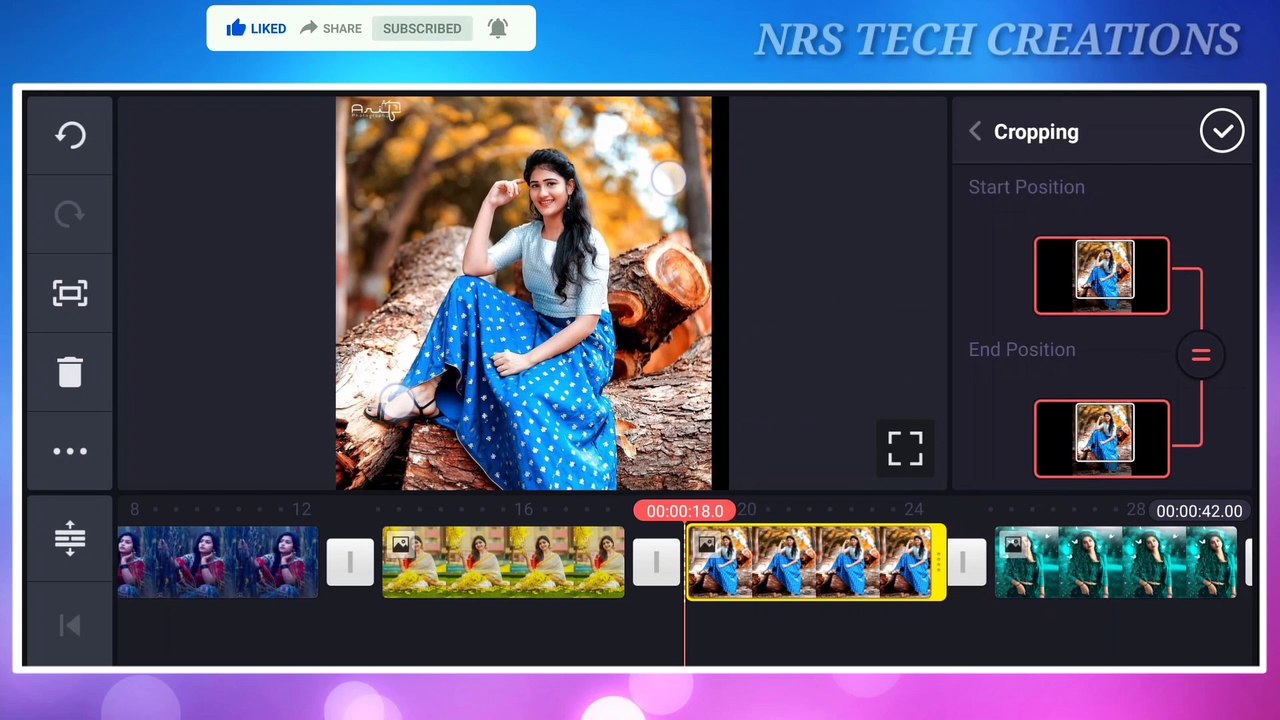 Trending cute girl whatsapp status editing video in KineMaster || attitude girl status video editing