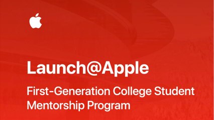Apple Launches College Mentorship Program
