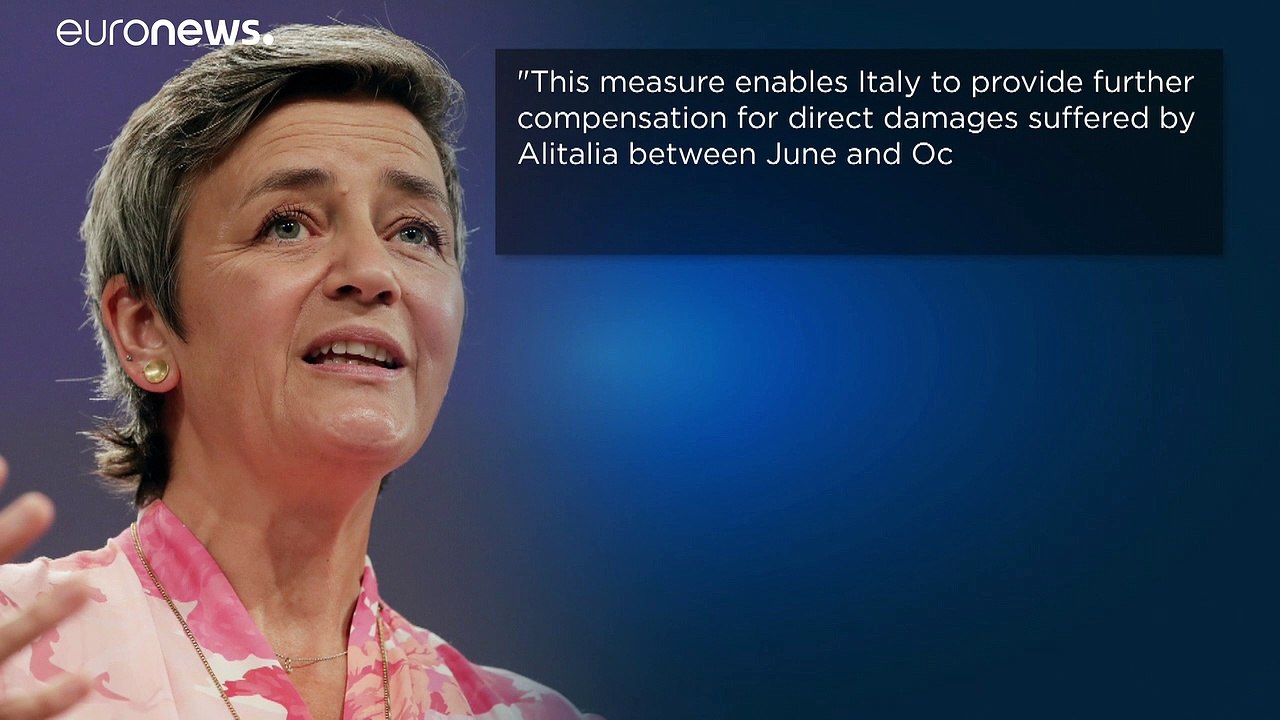 Via libera da Bruxelles ai 73 milioni di aiuti per Alitalia