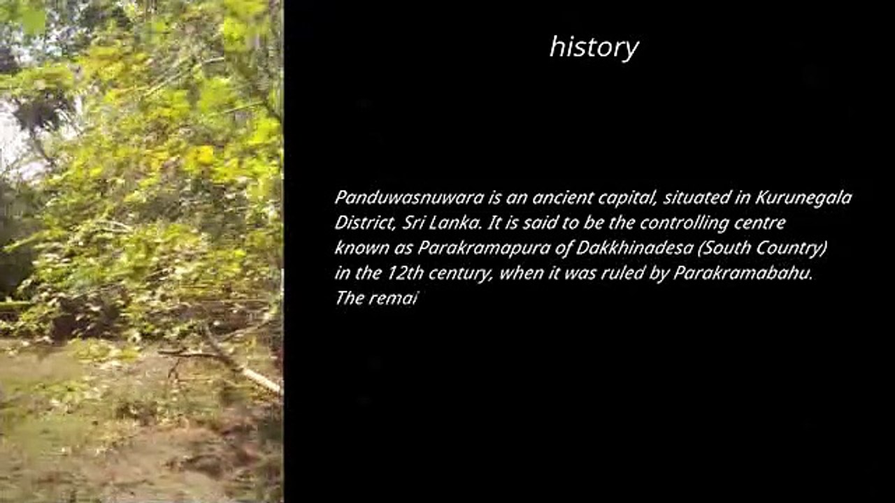 panduwas nuwara quick tour