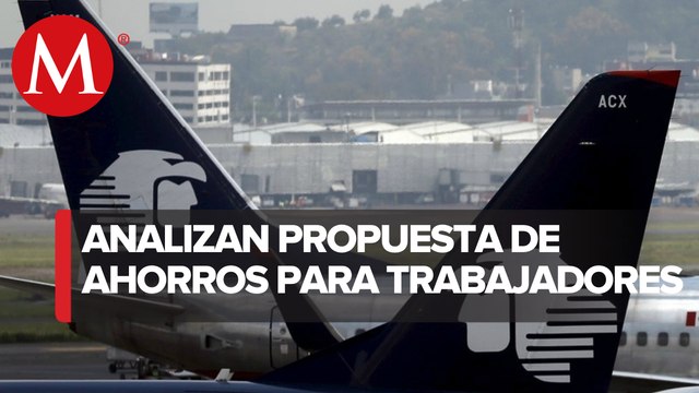 Ante falta de acuerdos, pilotos de Aeroméxico analizan propuesta alterna de ahorros