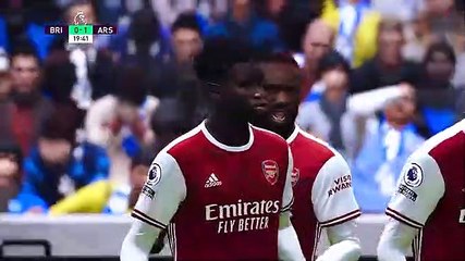 Brighton vs Arsenal Live  - 0-2 Premier League 2020_2021 Prediction