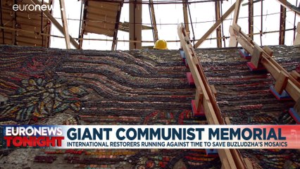 Buzludzha Monument: Restorers race to save communist-era memorial in Bulgaria