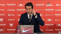 Unai Emery sobre el arbitraje en la derrota frente al Sevilla: 