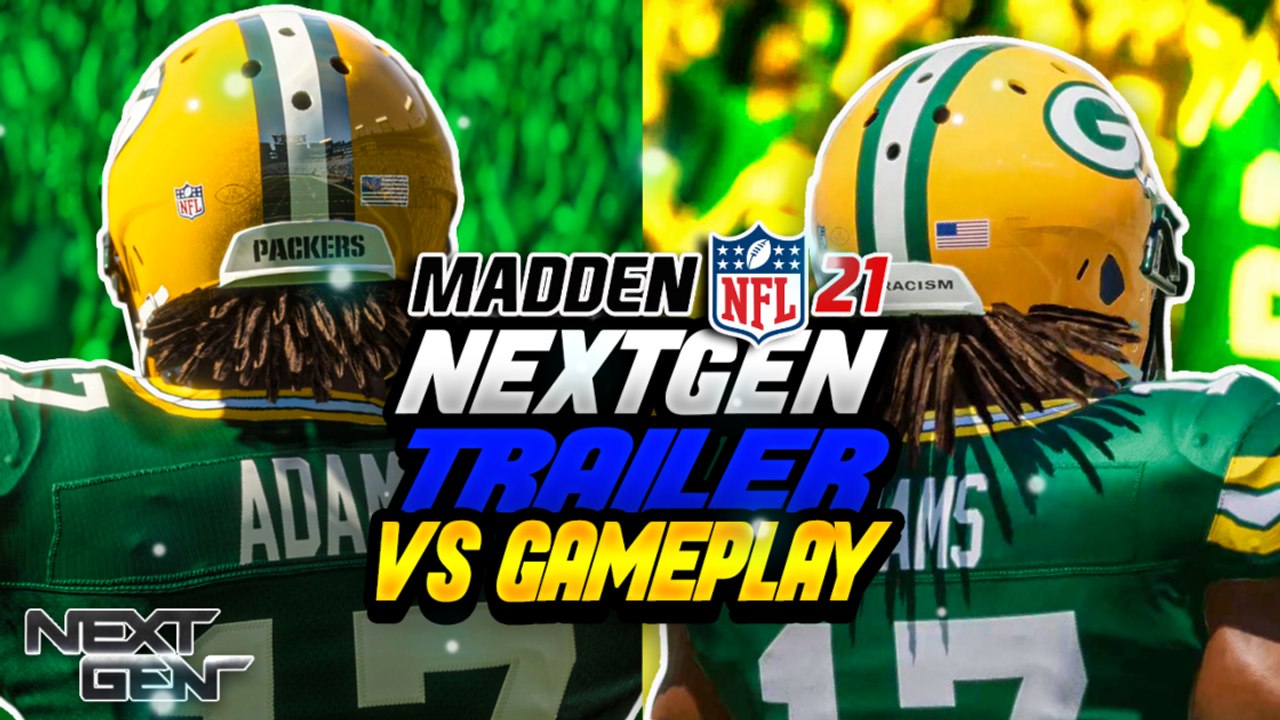 Madden 21 Next-Gen trailer vs REAL Gameplay