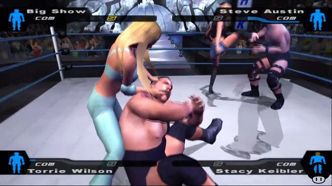Here Comes the Pain Big Show vs Steve Austin vs Torrie Wilson vs Stacy Keibler