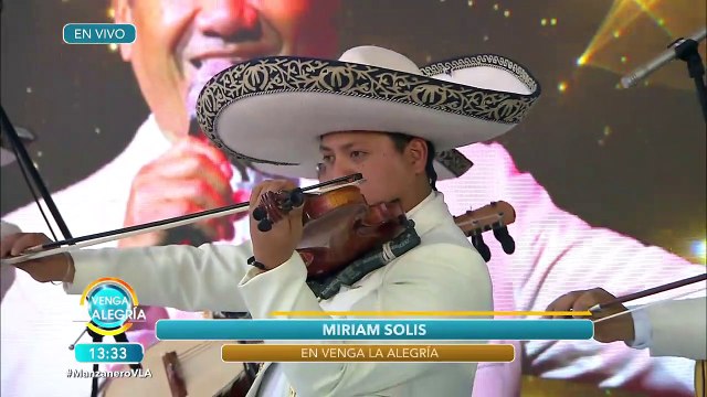 Miriam Solís tomó nuevamente el escenario para cantar el tema Te extraño . | Venga La Alegría