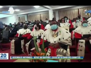 RTG /Remise du rapport de contrôle des lois de finances 2019 de la cour des comptes aux députés