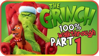 The Grinch Walkthrough Part 1 (PS1, PC) 100% - Whoville