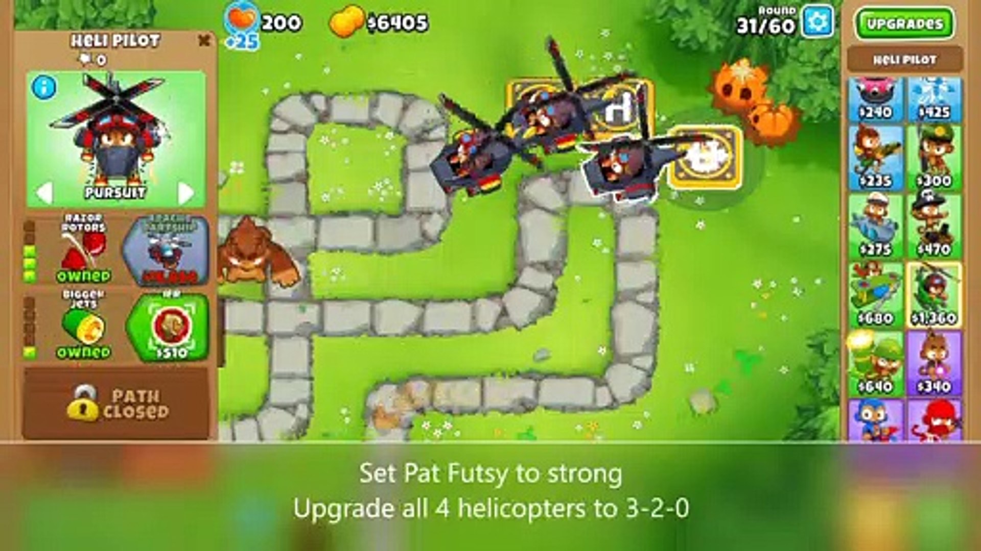 Unlocking the secret achievement "Chunky Monkeys" in BTD6 - video  Dailymotion