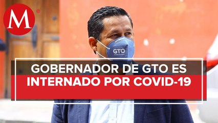 Hospitalizan a gobernador de Guanajuato por coronavirus; está estable