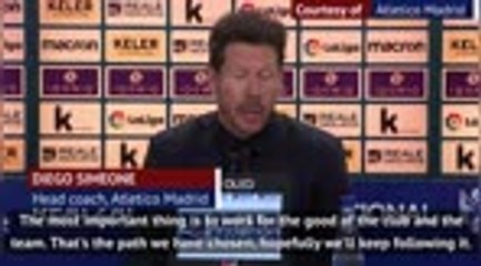 Simeone, 500 games with Atletico