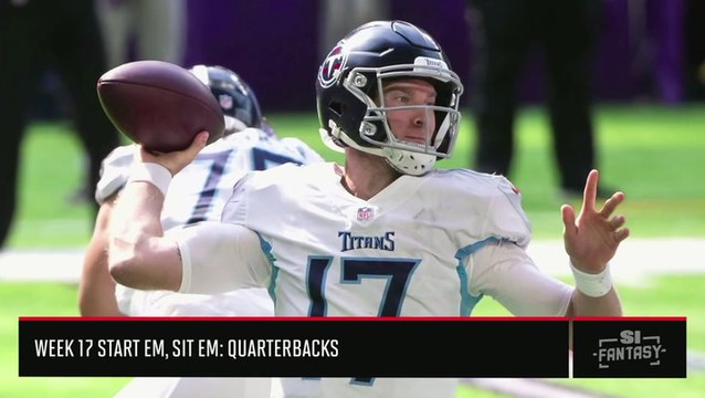 Ryan Tannehill and Kirk Cousins Top Michael Fabiano’s List of Quarterbacks to Start in Week 17